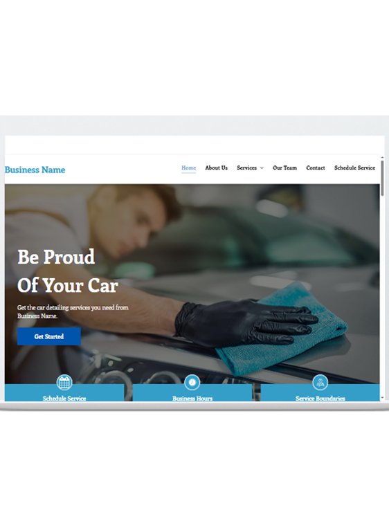 Professional car wash website design services for service-based businesses in, Pretoria, Gauteng, South Africa by Gynesis Photography